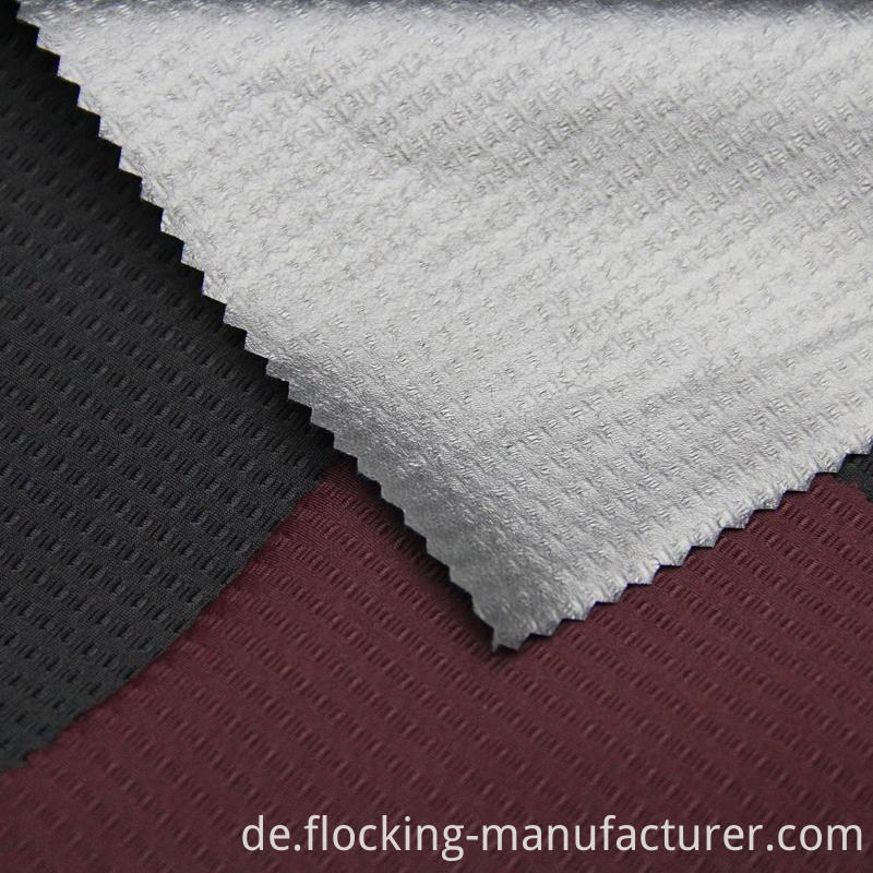 Polyester Jacquard Knitted Fabric with TPU Breathable Coating